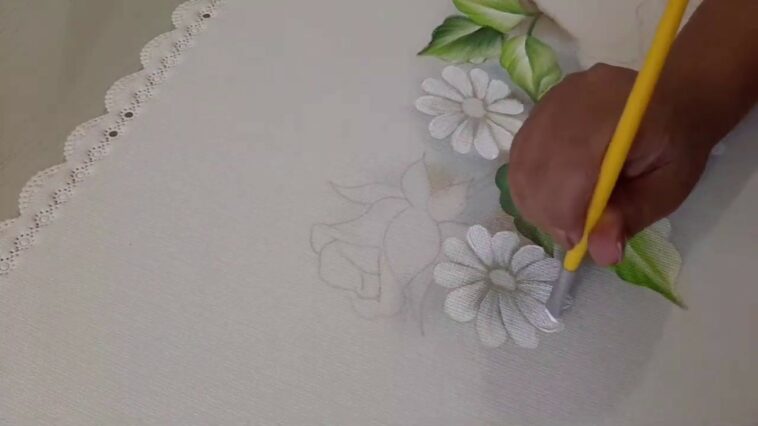 Como Pintar Flores Fácil / Margaritas