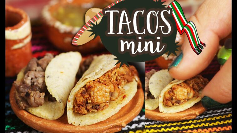 Cómo hacer mini tacos caseros: pastor y asada ✄ Craftingeek