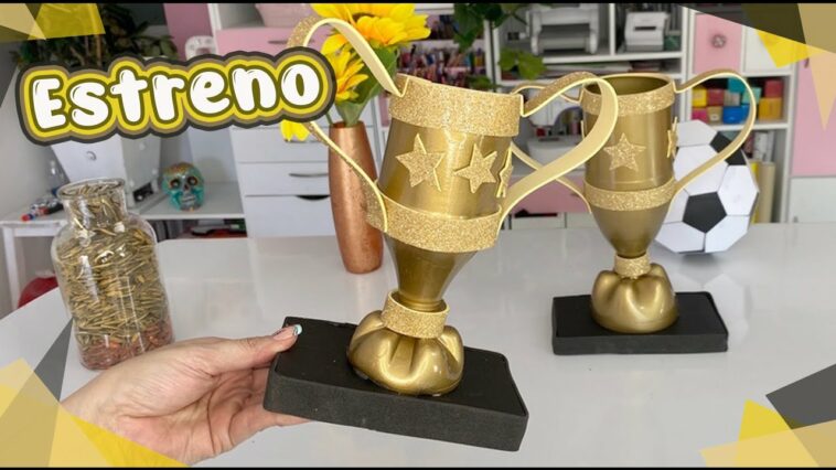 ? Copa ganadora futbolera ⚽ DIY ?