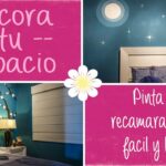 DECORA TU ESPACIO: Pinta tu recamara super facil y lindo