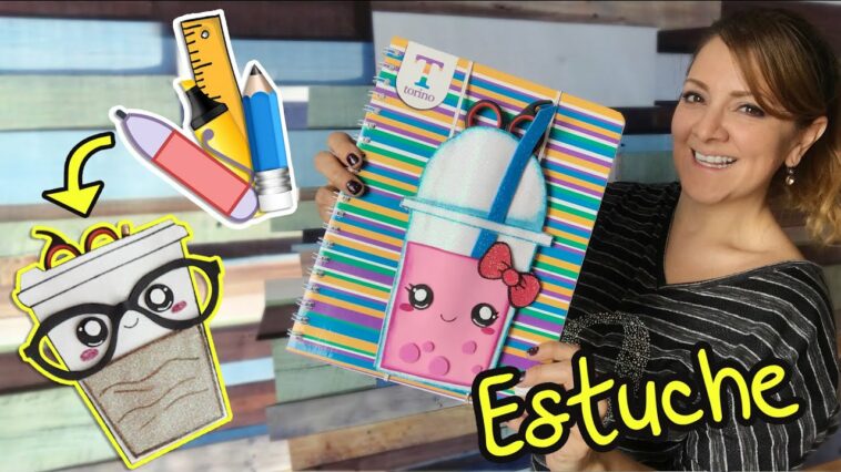 Estuche Cierra Cuaderno :: Lapicera Práctica :: Chuladas Creativas Back to School /Regreso a clases