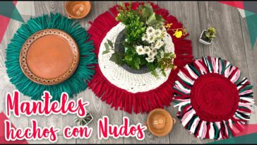 Mantel hecho con NUDOS ➿? :: Chuladas Creativos