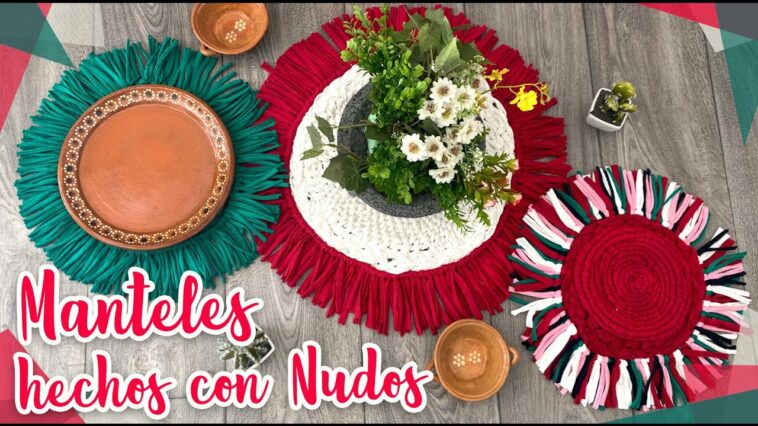 Mantel hecho con NUDOS ➿? :: Chuladas Creativos