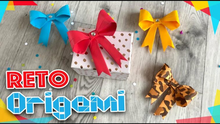 RETO ORIGAMI ㊗️ :: Moño ? :: Chuladas Creativas