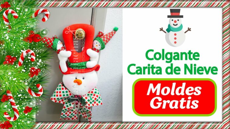 ⛄?? #Tutorial - Colgante Carita de Nieve