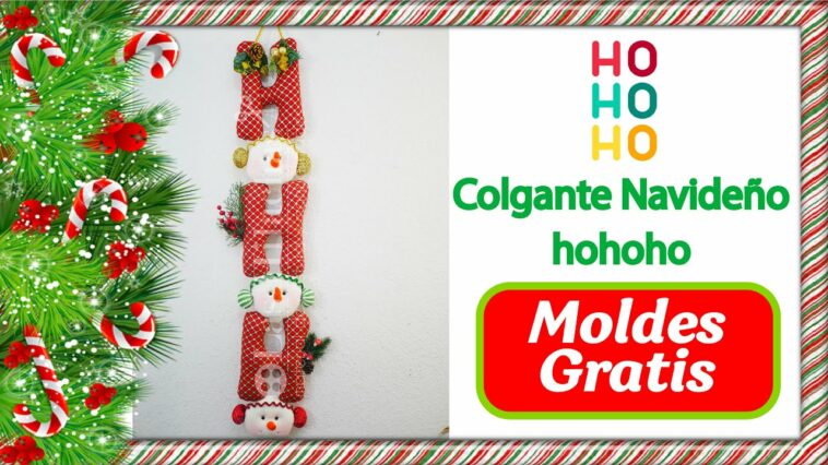 ⛄?? #Tutorial - Fácil y hermoso Colgante Navideño HOHOHO