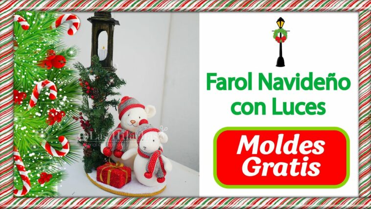 ?‍❄️?⛄? #Tutorial - Farol Navideño con Luces