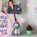 Unicornio Y Cupcake Portarretratos :: Chuladas Creativas :: Foamy Moldeable