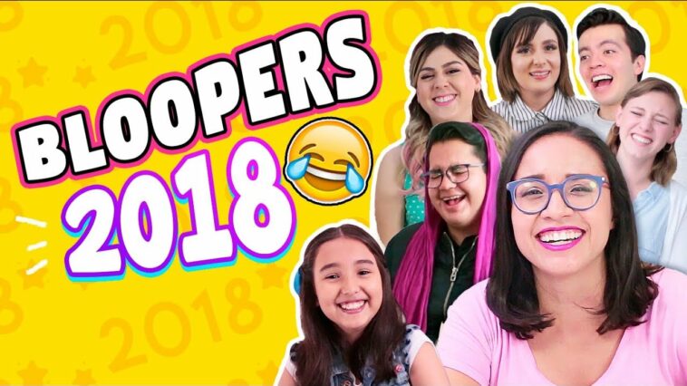 BLOOPERS con YOUTUBERS 2018  ? INTENTA NO REIRTE  ✄ Craftingeek