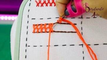 BORDADO DE MUESTRARIO DE 100 PUNTADAS DIFERENTES DE LA 66 a la 70 | HAND EMBROIDERY EASY SAMPLER