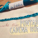 Bordado a mano: puntada cadeneta  húngara*paso a paso /Hungarian braided chain stitch