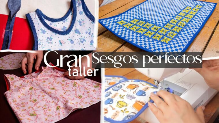 COSER SESGOS PERFECTOS : 4 TECNICAS QUE DEBES APRENDER/TECNICAS de Costura Con LUZKITA