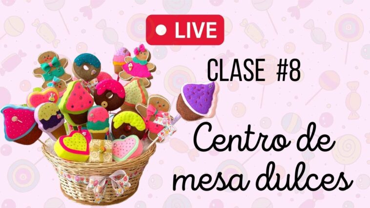 Cómo hacer centro de mesa dulces navideños -Clase #8 - El rincón de Beatriz