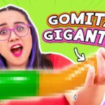 HICE LA GOMITA MAS GRANDE DEL MUNDO ?? *así quedó* Craftingeek