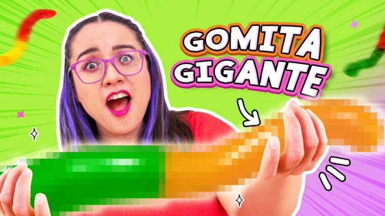 HICE LA GOMITA MAS GRANDE DEL MUNDO ?? *así quedó* Craftingeek