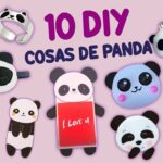 10 COSITAS LINDAS CON PANDA - ÚTILES ESCOLARES, JUGUETES ANTIESTRÉS, ESTUCHE PARA CELULAR Y MÁS..