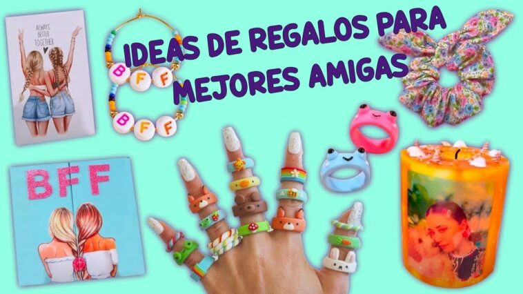 8 IDEAS DE REGALOS PARA MEJORES AMIGAS- CUADERNO BFF- CAJAS Y TODO..