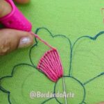 BORDADO FÁCIL Y RÁPIDO PUNTADA BONITA PARA FLORES | HAND EMBROIDERY ESSY STITCH