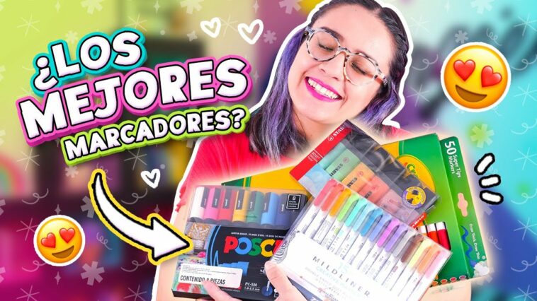 BUSCO la MEJOR MARCA de MARCADORES *Crafters ayudan*  ✄ Craftingeek