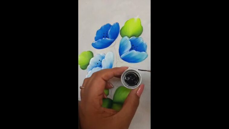 Como Pintar Flores