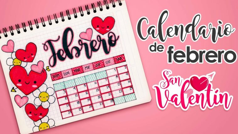 DIY: Calendario de febrero - Bullet journal