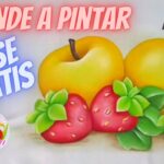 Pintura / Cómo Pintar Fresas ? y Manzanas ?