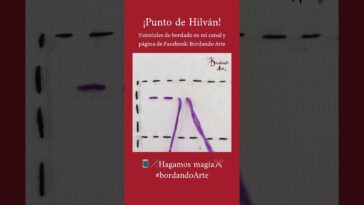 Punto 1 : Punto de Hilvan @Bordando Arte