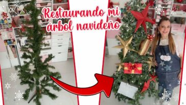 ? Renovando mi árbol viejo de Navidad ?