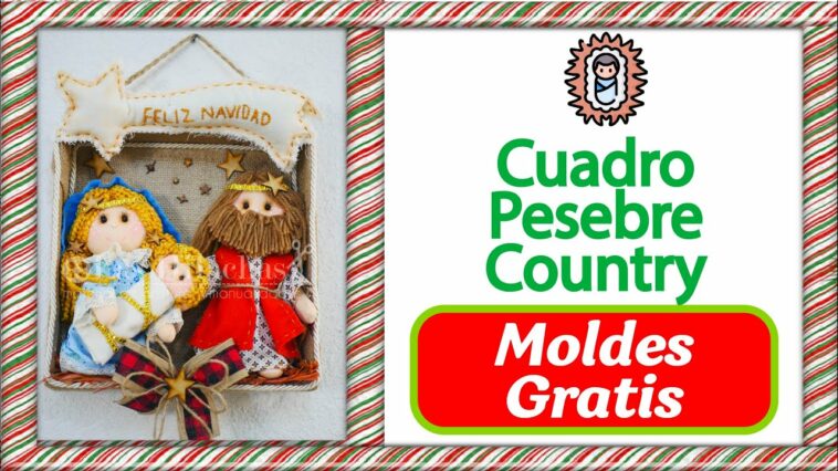 ?? ?#Tutorial - Cuadro Pesebre Country