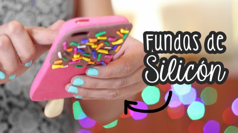 ¡FUNDAS PARA CELULAR DE SILICÓN HECHAS POR TI! Regalos para navidad ✄ Craftingeek