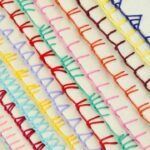 12 PUNTADAS DIFERENTES PARA BORDES Y ORILLAS DE SERVILLETAS | BLANKET STITCH HAND EMBROIDERY