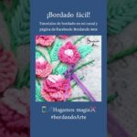 Bordado de flores. #bordandoarte #bordar #embroidery #bordadofantasia @BordandoArte