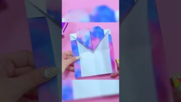 CARTERA CORAZÓN DE PAPEL - COSAS HERMOSAS QUE PUEDES HACER EN 5 MINUTOS