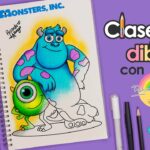 Cómo DIBUJAR a SULLIVAN y MIKE WAZOWSKI de MONSTERS INC -  CLASES DE DIBUJO CON RICARDO