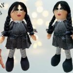 ?Cómo Hacer la Muñeca de MERLINA ADDAMS, Tutorial con Arte en Tus Manos - WEDNESDAY ADDAMS