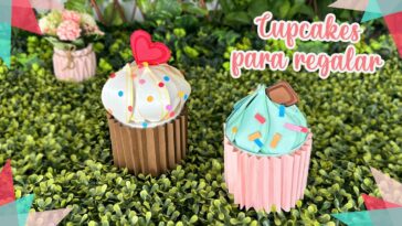 ? Cup Cake de Papel #CajadeRegalo #CupCake