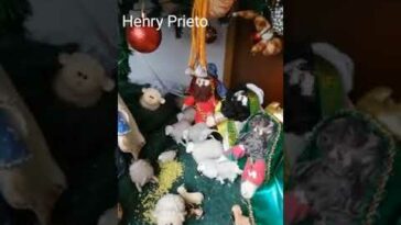 ?HERMOSO Nacimiento de HENRY PRIETO de Colombia, Hecho a Mano con Arte en Tus Manos