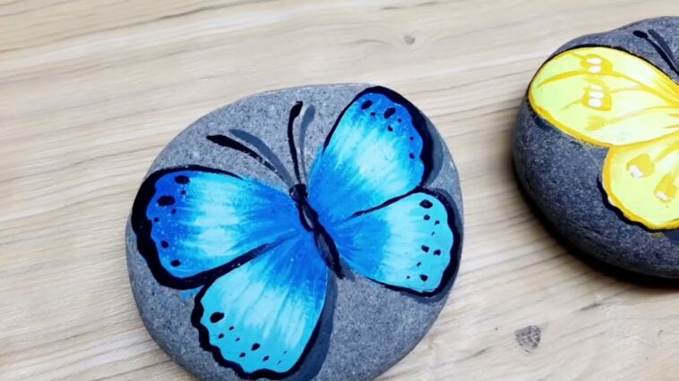 Piedras Pintadas / Mariposas / Painted Stones / Butterflies