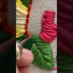 Bordado con aguja mágica. #bordandoarte #embroidery #stitching #bordadofantasia #agujamagica