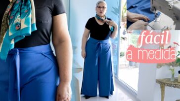 PANTALÓN ENVOLVENTE  fácil de hacer paso a paso Con Luzkita