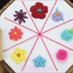 8 PUNTADAS DIFERENTES DE BORDADO A MANO PARA PRINCIPIANTES | HAND EMBROIDERY FOR BEGINNERS