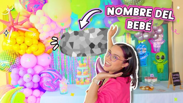 ¡ASÍ SE LLAMARÁ NUESTRA BEBÉ! ? Nuestro Baby Shower ✄ Craftingeek