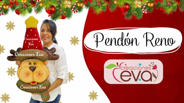 Como hacer un pendón Navideño paso a paso