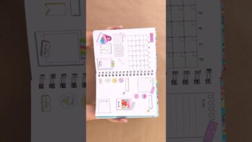 Organiza tu día con estos stickers Bujo ? #shorts