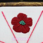 ¡Es muy fácil! BORDADO DE FLORES CON PÉTALOS RELLENOS | Hand easy embroidery