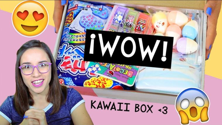 ¡La caja más kawaii del mundo! SORTEO + Review - Kawaii Box ✎ Craftingeek