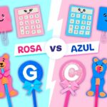 12 IDEAS HECHOS EN CASA: DESAFIO: ROSA VS AZUL– IDEAS DE SUMINISTROS ESCOLARES