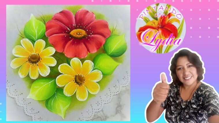 Clase Gratis de Pintura / Cómo Pintar Flores