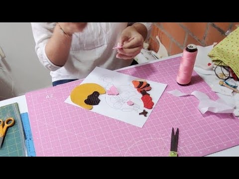 clase 5 como hacer delantal gallinas en patchwork-Paso a Paso-El Rincón de Beatriz