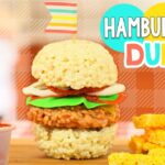 Haz HAMBURGUESAS DE DULCE - Postre Fácil y Divertido ?? ✎ Craftingeek